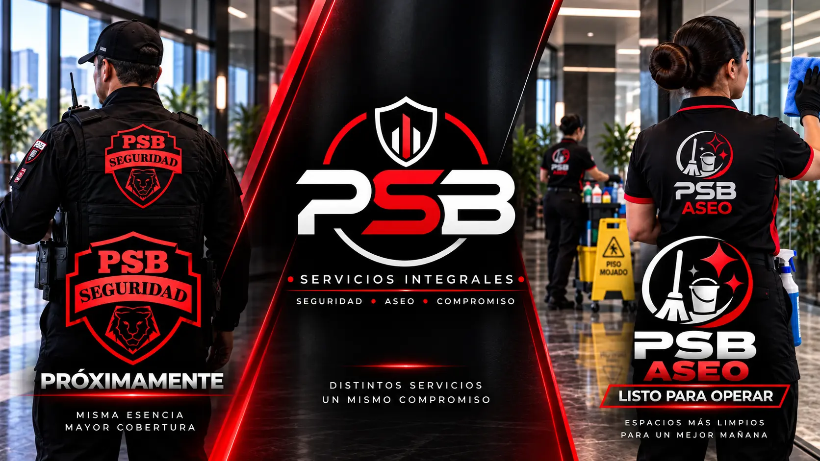 PSB Servicios Integrales — Limpieza y mantenimiento corporativo